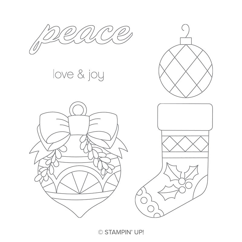 Great Joy | Retired Clear Mount Stamp Set | Stampin' Up!®