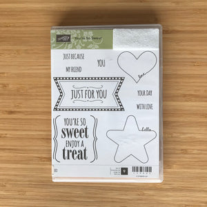 You're So Sweet | Retired Clear-Mount Stamp Set & Dies | Stampin' Up!®