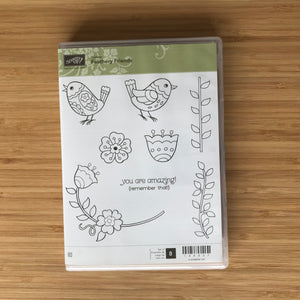 Feathery Friends | Retired Clear Mount Stamp Set  | Stampin' Up!®
