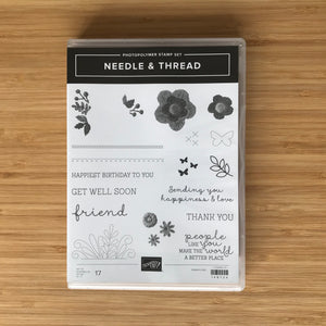 Needle and Thread | Retired Photopolymer Stamp Set & Dies | Stampin' Up!®