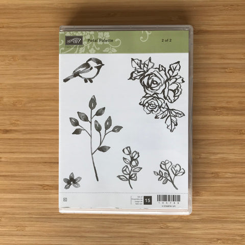 Petal Palette | Retired Clear Mount Stamp Set & Dies | Stampin' Up!®