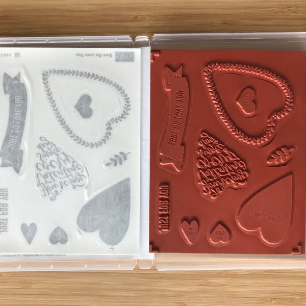 Sure Do Love you | Retired Clear Mount Stamp Set & Dies | Stampin' Up!®