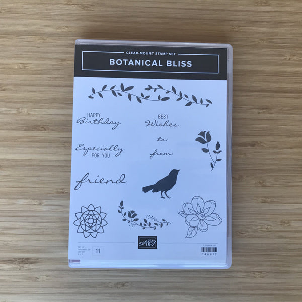 Botanical Bliss | Retired Clear-Mount Stamp Set & Dies | Stampin' Up!®
