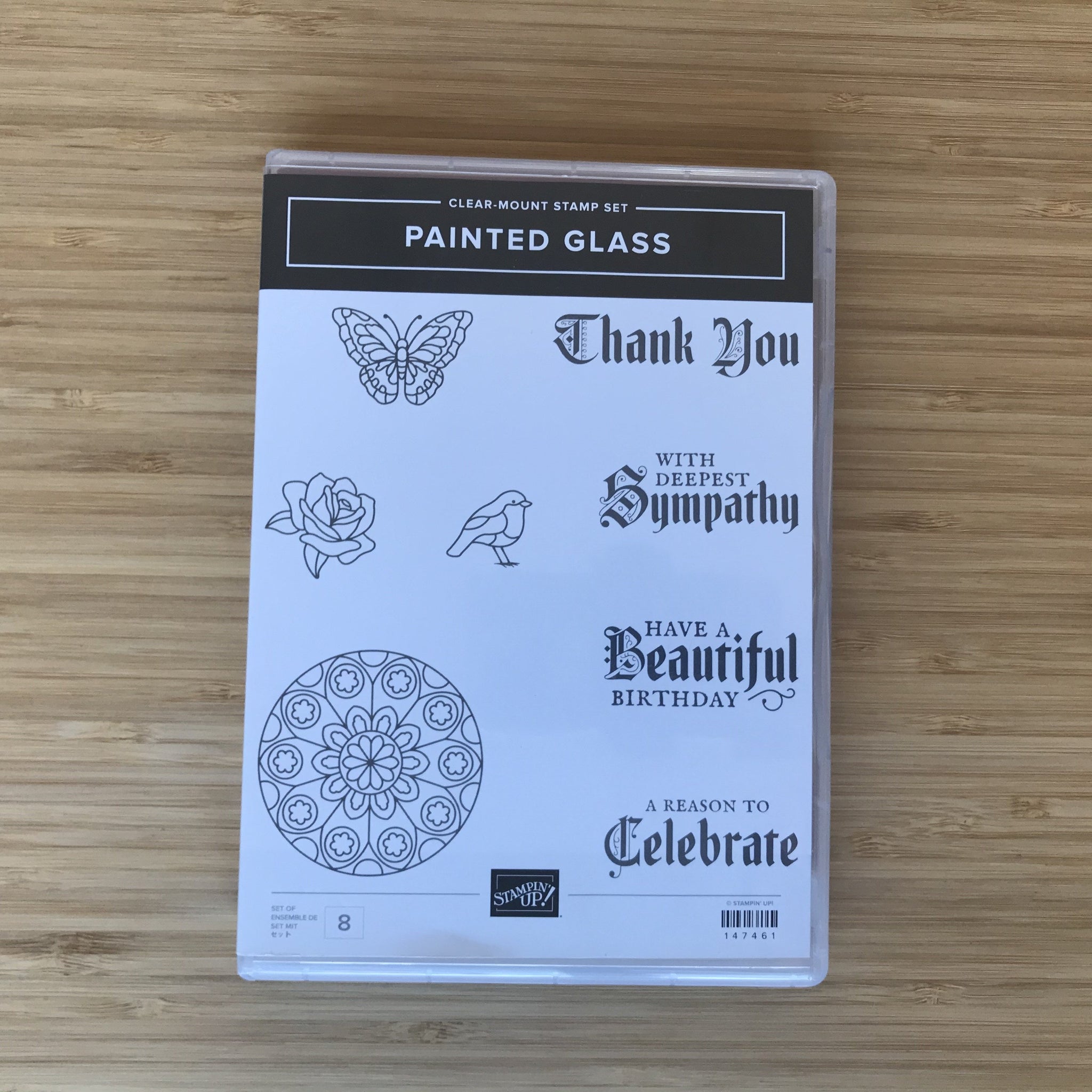 Painted Glass | Retired Clear-Mount Stamp Set & Dies | Stampin' Up!®