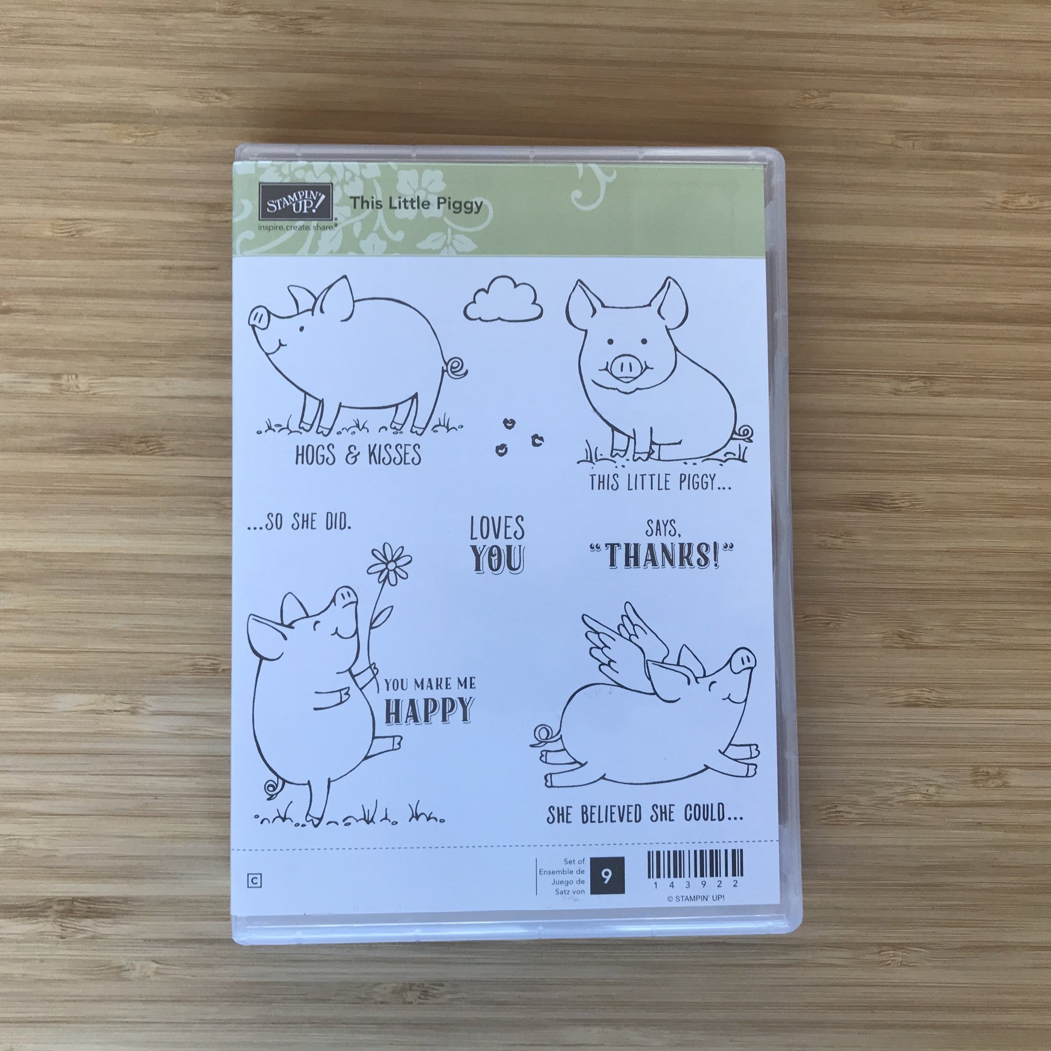 This Little Piggy | Retired Clear-Mount Stamp Set | Stampin' Up!®