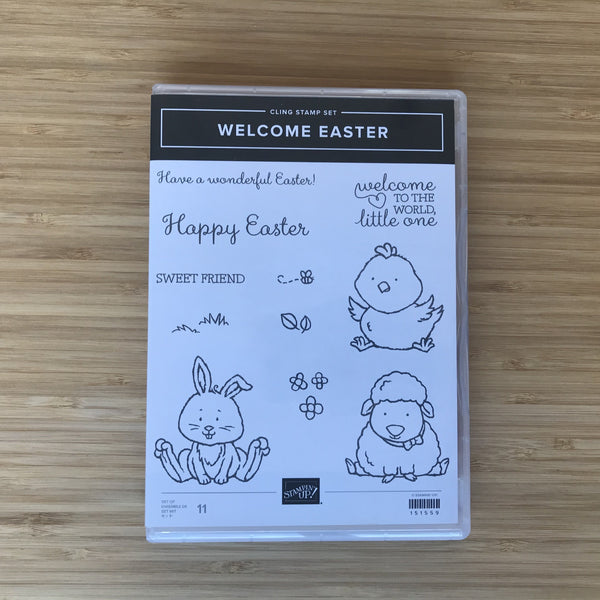 Welcome Easter | Retired Cling Stamp Set  | Stampin' Up!®