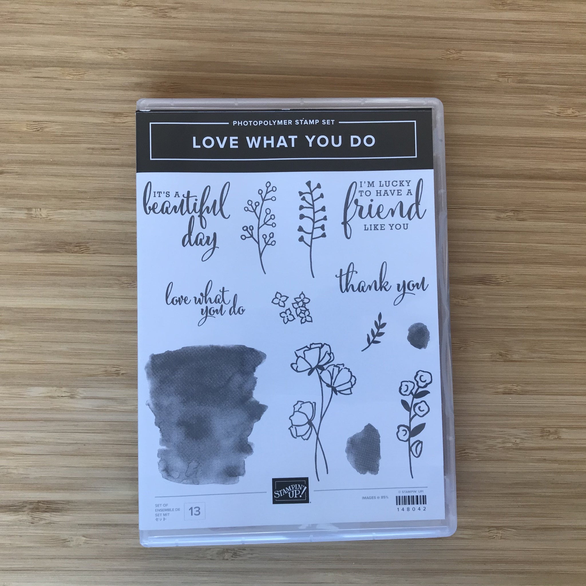 Love What You Do | Retired Photopolymer Stamp Set | Stampin' Up!®
