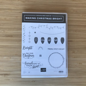 Making Christmas Bright | Retired Photopolymer Stamp Set & Punch | Stampin' Up!®