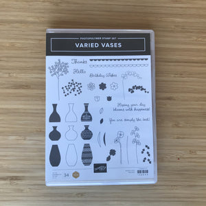Varied Vases | Retired Photopolymer Stamp Set | Stampin' Up!®