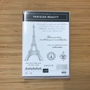Parisian Beauty | Retired Cling Stamp Set & Dies | Stampin' Up!®