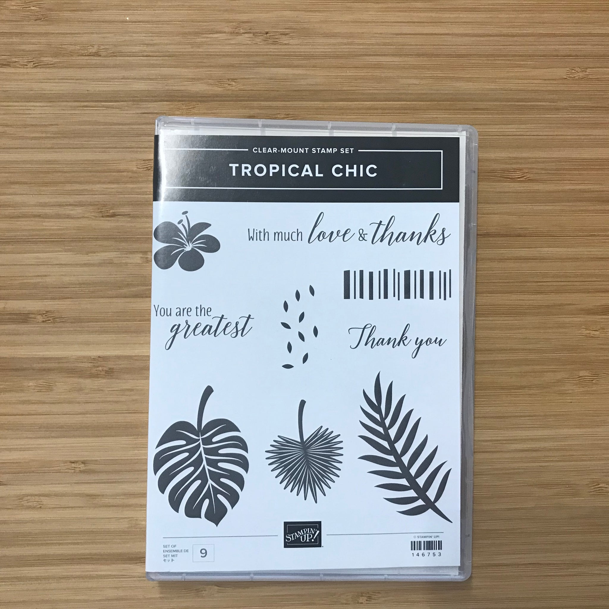Tropical Chic | Retired Clear-Mount Stamp Set & Dies | Stampin' Up!®