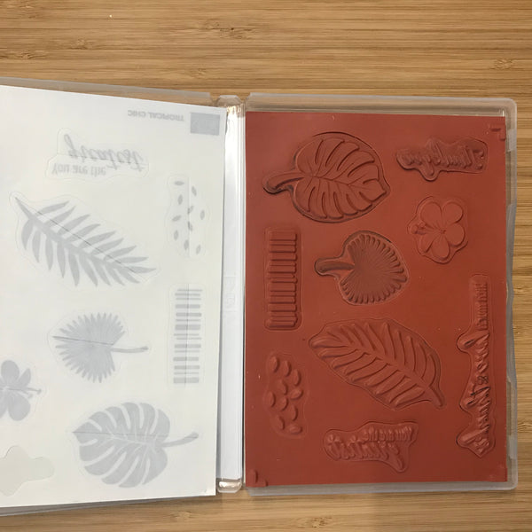 Tropical Chic | Retired Clear-Mount Stamp Set & Dies | Stampin' Up!®