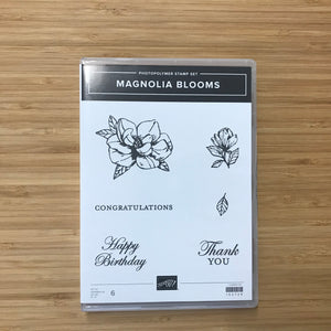 Magnolia Blooms | Retired Photopolymer Stamp Set | Stampin' Up!®