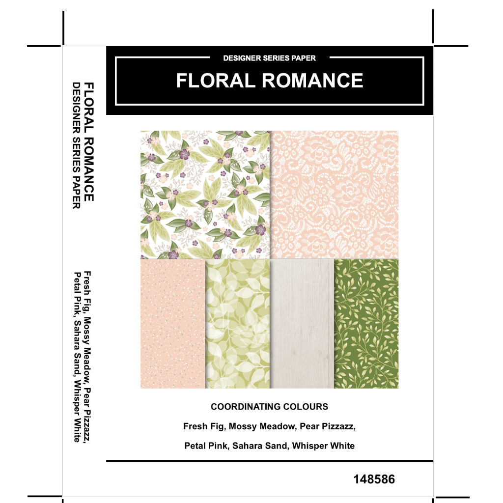 Floral Romance DSP - Kylie Bertucci #loveitchopittopieces