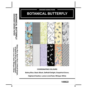 Botanical Butterfly DSP - Kylie Bertucci #loveitchopittopieces