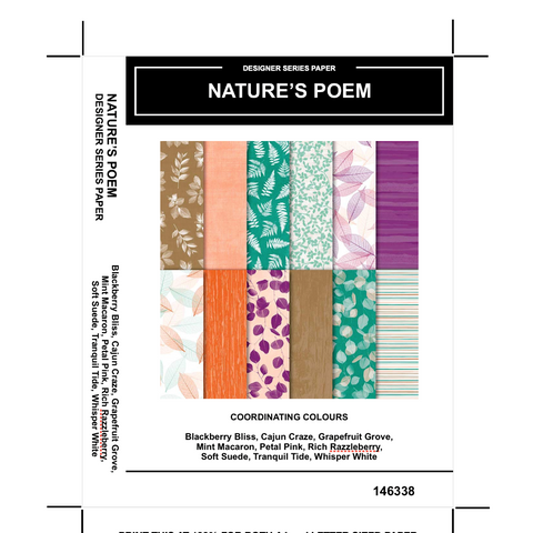 Nature's Poem DSP - Kylie Bertucci #loveitchopittopieces